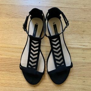 Zara Black T-Sandals